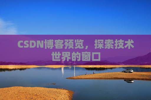 CSDN博客预览,探索技术世界的窗口